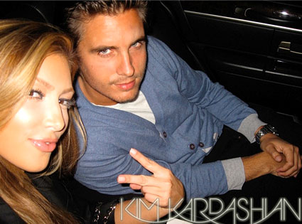 Kim Kardashian, Scott Disick Kim Kardashian, Scott Disick